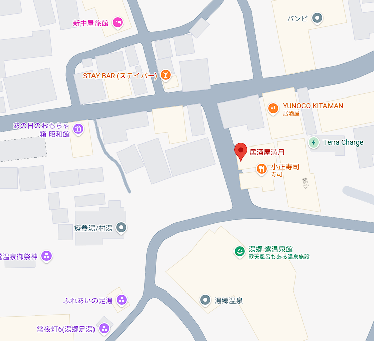 居酒屋 満月 地図